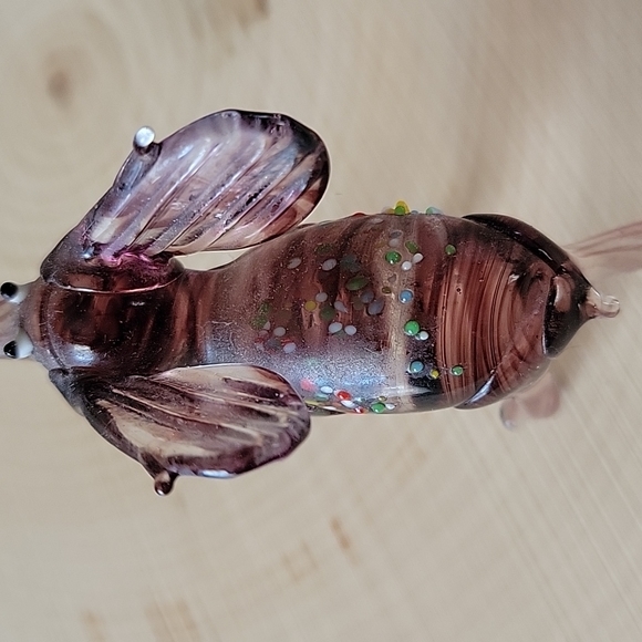 Vintage Art Glass Hand Blown Elephant - Picture 4 of 4